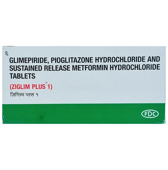 ziglim plus 1mg tablet 10's
